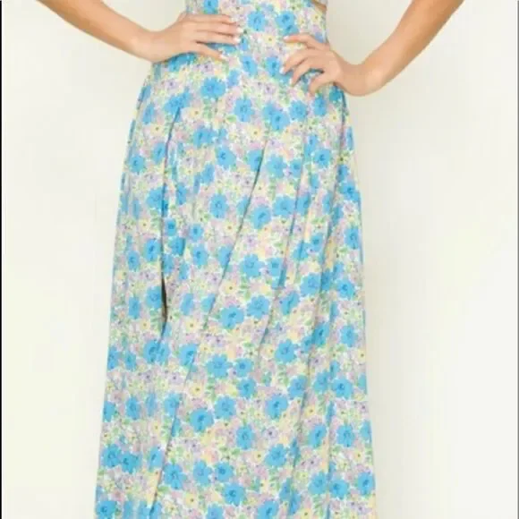 Floral Maxi Dress - Picture 2 of 14